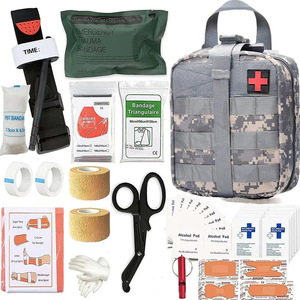 <span class=keywords><strong>Kit</strong></span> pertolongan pertama bertahan hidup dengan turniket perban Israel, belat, IFAK tempur taktis untuk perawatan luka, pukulan keluar, pengendalian pendarahan - Product Image 6