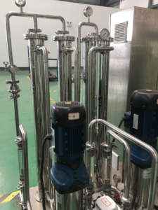 Machine professionnelle de génération d'eau pure 220V pour hémodialyse pompe de dialyse rénale composants de noyau de moteur PLC garantie de 1 an - Product Image 3