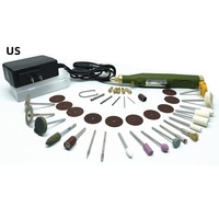 Mini 18v 40 pièces meuleuse Kit d'accessoires outil rotatif à vitesse Variable bricolage graveur Micro perceuse meuleuse pour ponçage énergie électrique