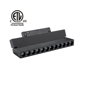 Lámpara de Techo Moderna Plegable con Certificación ETL y CETL, Negra y Blanca, Riel Magnético, 0-10V, Zigbee, Tuya Smart, <span class=keywords><strong>Dali</strong></span> Dim, para Dormitorio u Oficina, Alto CRI 90/95 - Product Image 1