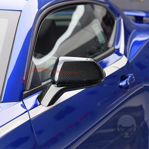 Pour 2016-2018 <span class=keywords><strong>Chevrolet</strong></span> CAMARO LT SS RS <span class=keywords><strong>ZL</strong></span> autocollant de couverture de rétroviseur en Fiber de carbone Bodykit - Product Image 4
