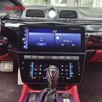 Radio para Auto NaviHua para Maserati GT, Pantalla Táctil Multimedia Android, Monitor Principal con Panel de Control de Climatización, Nueva Actualización