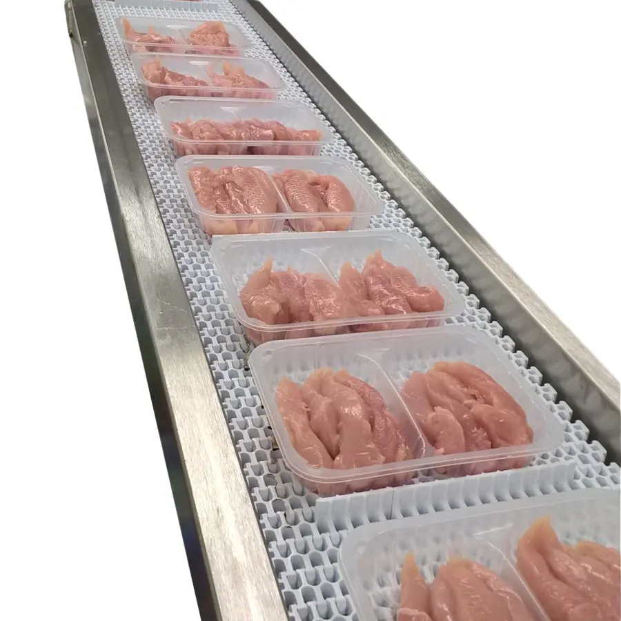 Modular Plastic Belt Conveyor Band for Meat Industry