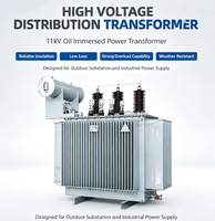 S9 10kV 1000kVA Triphasé 400V Sortie Service après-vente complet Refroidissement ONAN à deux enroulements Certifié ISO Immergé dans l'huile