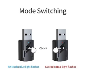 4 trong 1 hotsell v5.0 không dây BT Transmitter <span class=keywords><strong>Receiver</strong></span> Aux USB Dongle cho TV/máy tính/tai nghe - Product Image 2