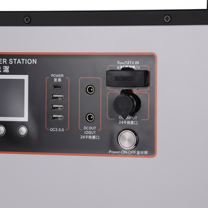 Station d'alimentation portable 2000W 2560Wh, générateur solaire LiFePO4, batterie de secours pour la maison, les situations d'urgence et le camping - Product Image 4