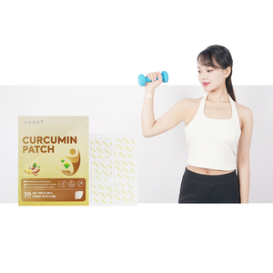 HODAF Patchs Transdermiques de Curcumine Fabricant Leader OEM Patch de Curcuma à Absorption Élevée pour la Santé Cardiaque Logo Personnalisé - Product Image 3