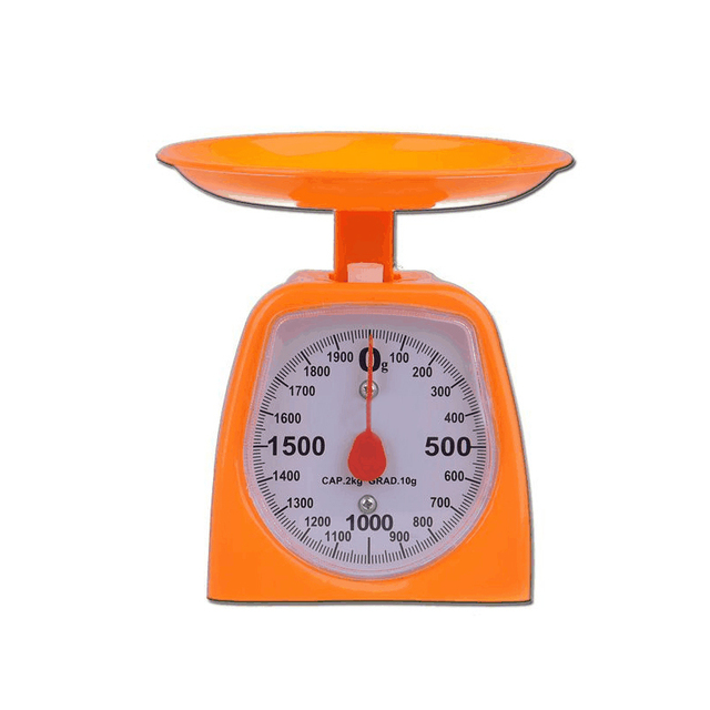 5kg 1g Durable Mechanical Kitchen Scale Cheap Priced Food Scale with Stainless Steel Traies