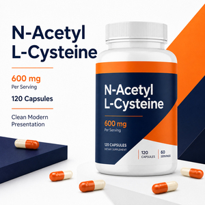 High Quality Natural NAC Capsules with N-Acetyl L-Cysteine Supports Immune System Health Antioxidant Customizable - Product Image 2