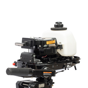 Motor de barco pequeño de gasolina de 2 tiempos y 6 hp con refrigeración por agua - Product Image 5
