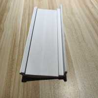 Vente chaude Design Moderne 100 mm Brickmould Composite PVC Cadre de Porte USA Standard Profils en Plastique pour Maisons