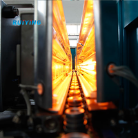 Ligne de production de bouteilles PET de 2 L entièrement automatique à 4 cavités, machine de soufflage de bouteilles extensibles pour la fabrication de bouteilles d'eau