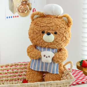 Set di Peluche Orso, Panda, Koala, Elefante, Bambole Morbide Imbottite, Animali della Foresta e dello Zoo, Regalo Carino per Bambini - Product Image 3