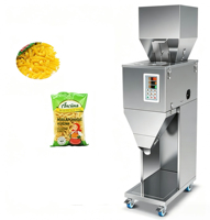 Elektrische digitale besturing multifunctionele semi-automatische vulmachine voor het wegen en vullen van deeltjes in dozen, kartonnen verpakkingen, thee en gedroogd fruit