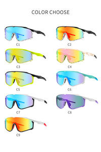 Vente en gros <span class=keywords><strong>de</strong></span> lunettes <span class=keywords><strong>de</strong></span> <span class=keywords><strong>sport</strong></span> confortables coupe-vent et anti-poussière lunettes <span class=keywords><strong>de</strong></span> soleil <span class=keywords><strong>de</strong></span> cyclisme en plein air à la mode pour adultes - Product Image 4