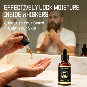 Huile à <span class=keywords><strong>barbe</strong></span> personnalisée avec logo pour hommes, huile <span class=keywords><strong>de</strong></span> jojoba et d'argan biologique, hydratante et lissante, huile essentielle pour l'entretien <span class=keywords><strong>de</strong></span> <span class=keywords><strong>la</strong></span> <span class=keywords><strong>barbe</strong></span> - Product Image 5