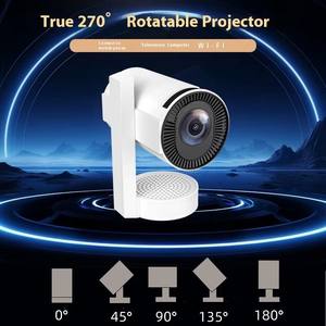 Projecteur intelligent Z11 Mini Android Eleven Wifi HD LED 1200 Lumens, cinéma portable, support rotatif, bureau, directement de l'usine - Product Image 3