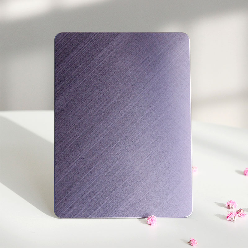 304 Cross Hairline Stainless Steel Sheet Decorative Wall Panel