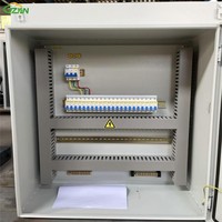 Tableau de distribution électrique triphasé sur mesure avec disjoncteurs intégrés