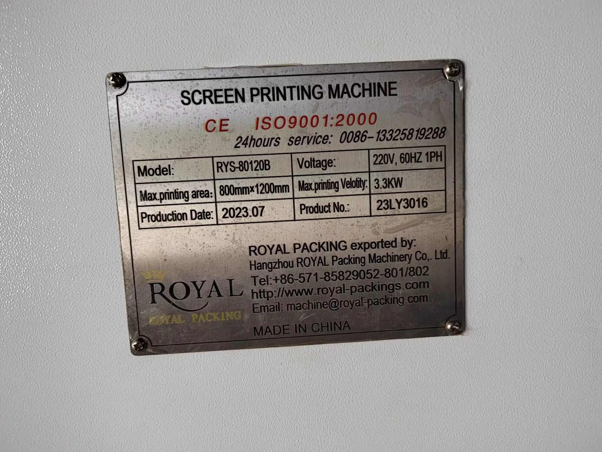High-precision Screen Printing Machine UV curing machine Automatic silk screen printing machine