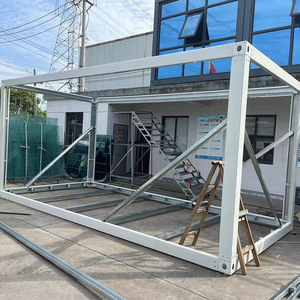 โครงสร้างบ้านตู้คอนเทนเนอร์รูปสี่เหลี่ยมผืนผ้าความหนามาตรฐานสำหรับใช้งานในสำนักงานการออกแบบเชิงอุตสาหกรรม - Product Image 1
