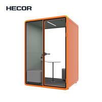 Cabine téléphonique de bureau portable insonorisée pour webcasting en direct et studio de musique vocale