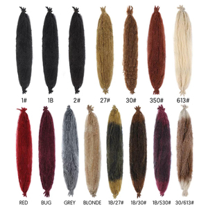 Pre-tách mùa xuân afro <span class=keywords><strong>Twist</strong></span> tóc 16 inch mềm tổng hợp <span class=keywords><strong>Twist</strong></span> Crochet bím tóc tóc cho phụ nữ - Product Image 5