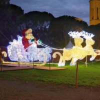 Décoration de Noël personnalisée pour l'extérieur, grand motif de cerf 3D, lumières LED, étanche IP65, nouveau design, cerf, élan, renne