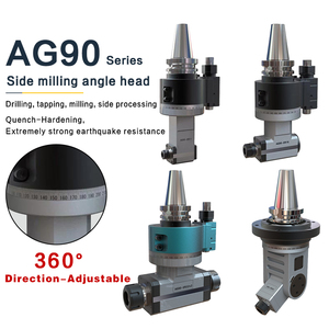 หัวกัดมุมฉาก 90 องศา AG90-ER11-80 พร้อมหัวจับ ER11 สำหรับเครื่องกัดซีเอ็นซีขนาดเล็กและเครื่องแกะสลัก - Product Image 2