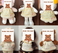 Nouveaux produits 2026 : Robe tricotée pour poupée Zsig Printemps/Été 10 cm, Mini-robe pour poupée, Robe pour poupée Moru, Robe pour poupée Kt, Robe pour poupée 01