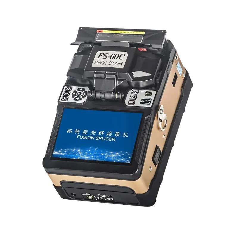 Toptan sıcak satış ekleme makinesi optik Fiber füzyon Splicer FS-60C KAYNAK MAKINESİ fiyat