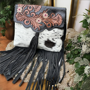 Bolso de Mano de Cuero Genuino Impermeable para Mujer, con Cadena y Diseño de Estrella, para Teléfono Móvil - Product Image 2