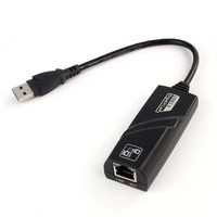 USB 3.0 hingga 1000M Gigabit Ethernet LAN Kartu Jaringan USB3.0 ke Kabel Adaptor Port RJ45 untuk Macbook 2018 2017 2016 2015