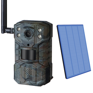 Wild Hunting 4G LTE Trail Camera SIM Wireless 940 senza bagliore visione notturna verde mimetico pannello solare con sensore di elemento CMOS - Product Image 1