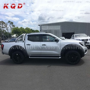 Accessoires pour pick-up 4x4, garde-boue en plastique ABS noir pour Nissan Navara NP300, 4 pièces/ensembles - Product Image 2