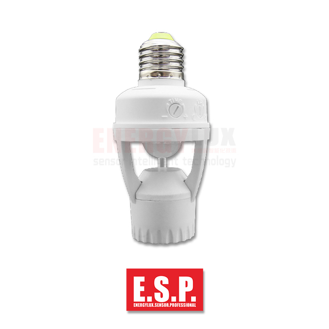 ES-B03B E27 MultiFunctional Easy Installation Auto Infrared 360° Detection Motion Sensor High - Sensitivity