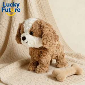 Fortschrittliches Großes KI-Modell Plüschhund Bewegungsaktiviertes Sprechendes Spielzeug für Kinder zur Kognitiven Entwicklung - Product Image 1