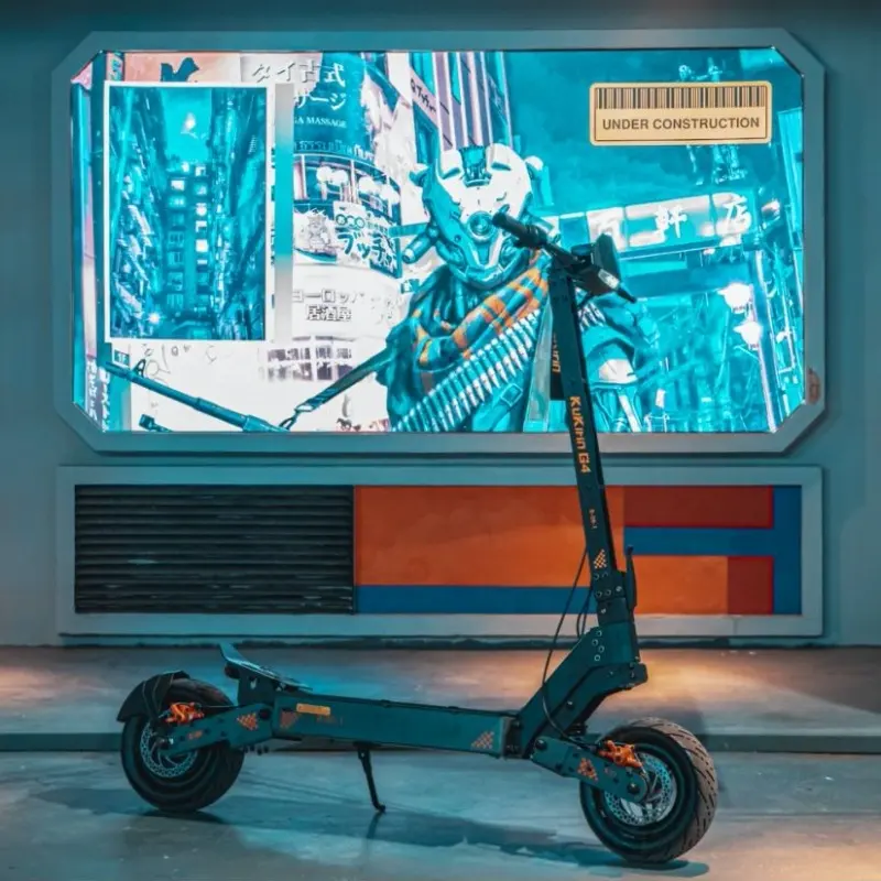 Eu Stock 11 inci roda besar e-scooter 60v 20Ah baterai 70km/jam cepat Off Road 2000w E scooter listrik dewasa kugirin G4
