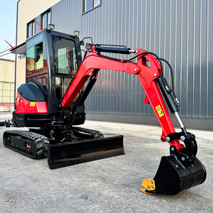 Excavadora Nueva de Fábrica China, Excavadora Todoterreno de 2.5 Toneladas, Mini Excavadora con Accesorios - Product Image 3
