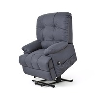 Fauteuil de cinéma électrique multifonctionnel en cuir, chaise à bascule moderne pour salon, fauteuil inclinable réglable
