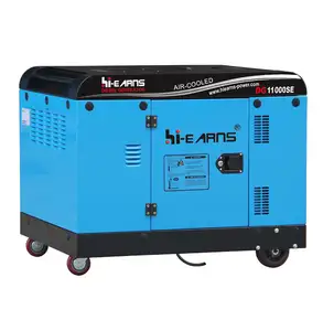 8KW 10KVA 30A dg11000se3 hiearns ổ cắm 32A anh ổ cắm DIESEL Máy phát điện im lặng