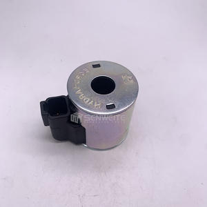 คอยล์โซลินอยด์วาล์ว Senwitt 12V 24V สำหรับอะไหล่รถขุดรุ่น XG806F 808F 815F 822F - Product Image 4