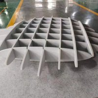 PVC Gips Deckenplatte PVC-Platte 2x2 Gipskarton platte Verkauf Einfache wasserdichte Kante Waben stahl Anti Sound Beauty Oberfläche lackiert