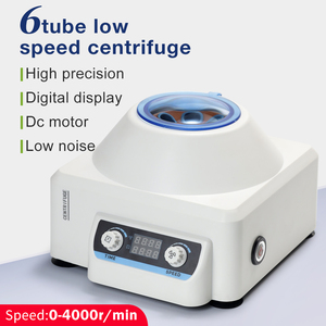 Nueva llegada Centrífuga <span class=keywords><strong>digital</strong></span> Laboratorio 10ml * 6 Tubo Médico Industrial Centrífuga de baja velocidad Laboratorio Centrífuga de sobremesa Mecánica - Product Image 2