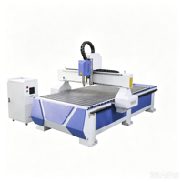 Machine de sculpture sur bois CNC 1300 2500 3.7KW pour la production de cadres de portes en bois