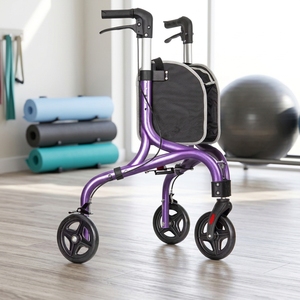 Nuovo <span class=keywords><strong>Deambulatore</strong></span> Pieghevole a 3 Ruote per Interni ed Esterni, per Adulti e Anziani TRB01/TRB04 - Product Image 5