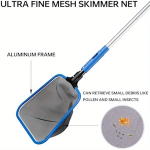 <span class=keywords><strong>Deluxe</strong></span> 12 \ "hồ bơi đầu bàn chải 70.5 \" cực với lưới tốt lá Skimmer <span class=keywords><strong>Net</strong></span> mặt đất hồ bơi Spa bồn tắm nước nóng hồ bơi làm sạch Kit - Product Image 6