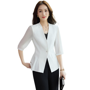 Women's Yellow Blazer 2026 Spring New Style High-End Casual Trendy Suit Jacket - Product Image 5