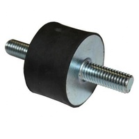 Quadratischer Flansch Gummi-Metall-Verbundfeder Schwerlast-Schwingungsisolator für Bergbau-Vibrationssieb Stoßdämpfender Puffer