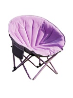 Chaise de camping pliable avec coque en acier carbone Oxford 600D, siège doux et confortable pour la pêche, le camping en plein air, les pique-niques